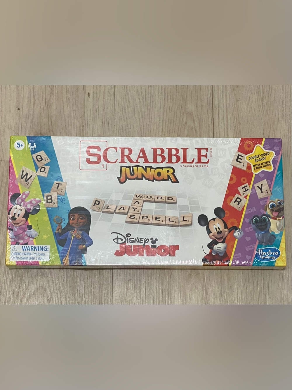 Scrabble Junior - Disney Junior Edition - Board Game Brand New Factory Sealed